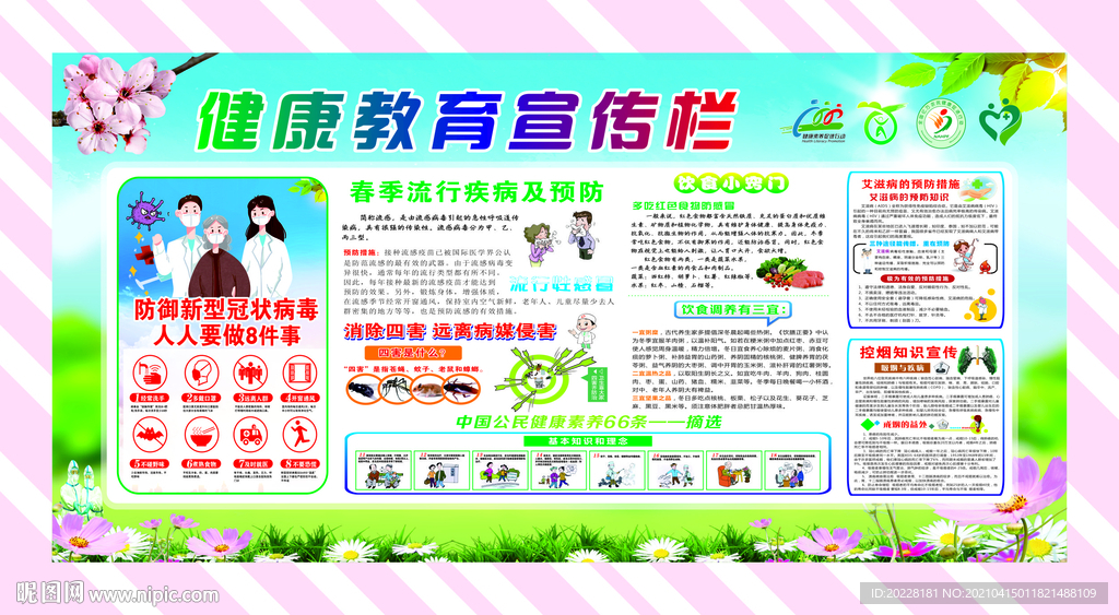 健康教育宣传栏
