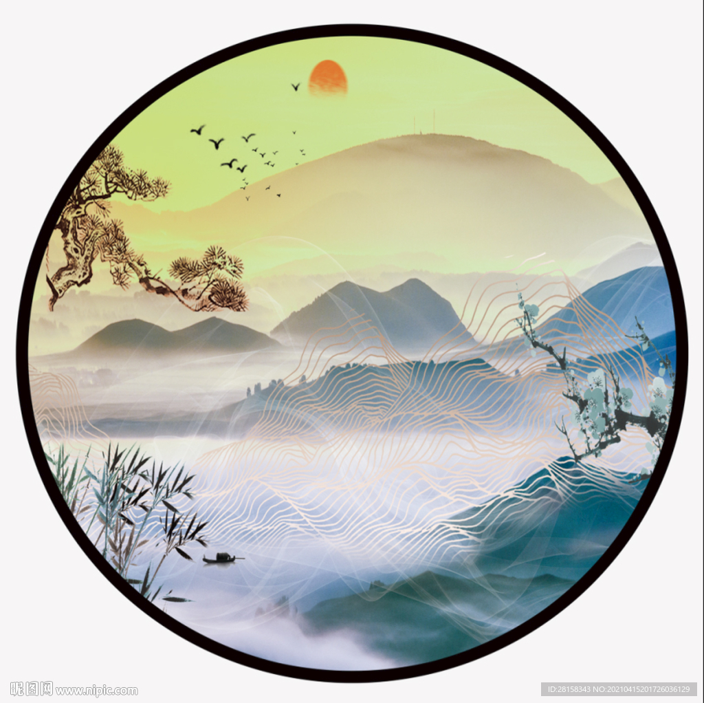 山水画