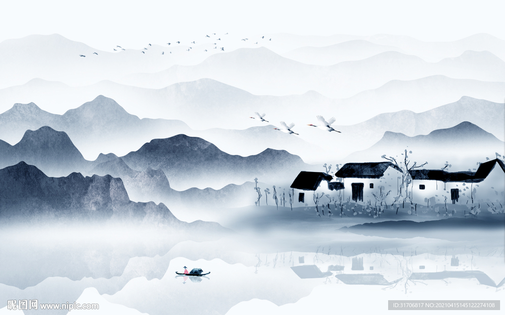 山水画