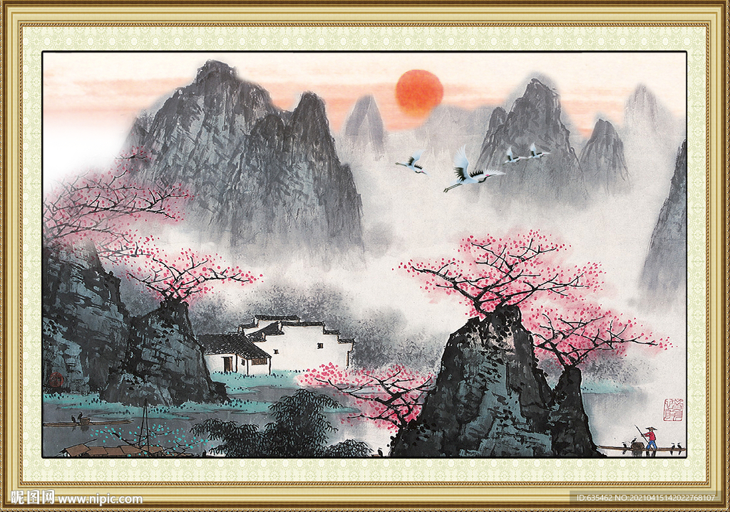 水墨国画