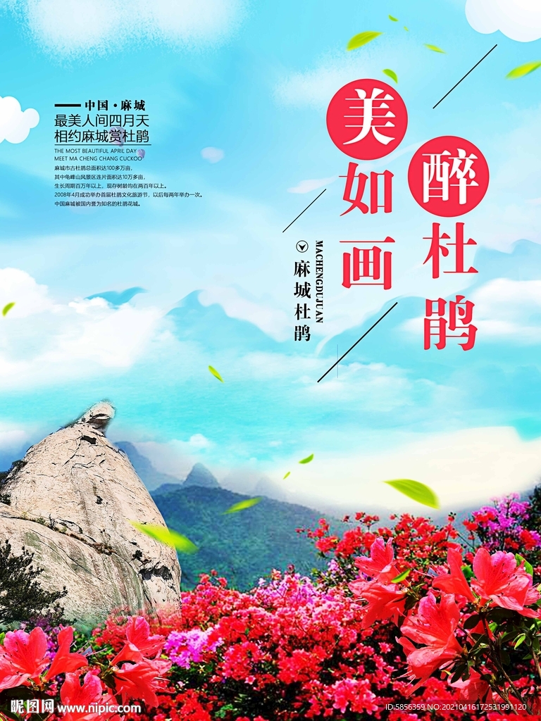 醉杜鹃美如画宣传海报