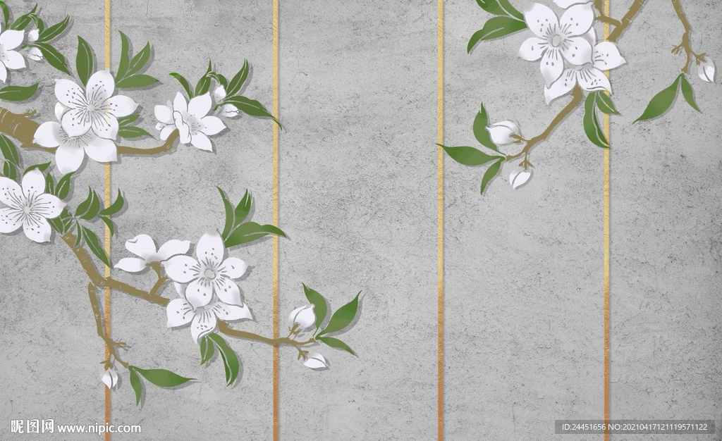 花草装饰画