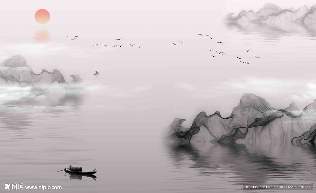 山水装饰画