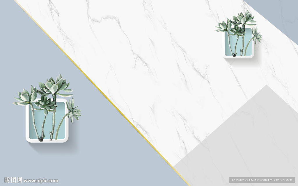 新款几何线条图