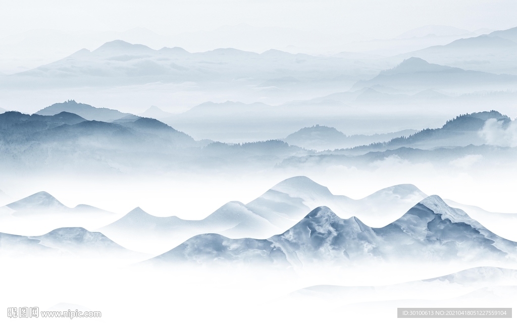 最新客厅背景墙画 TIF分层