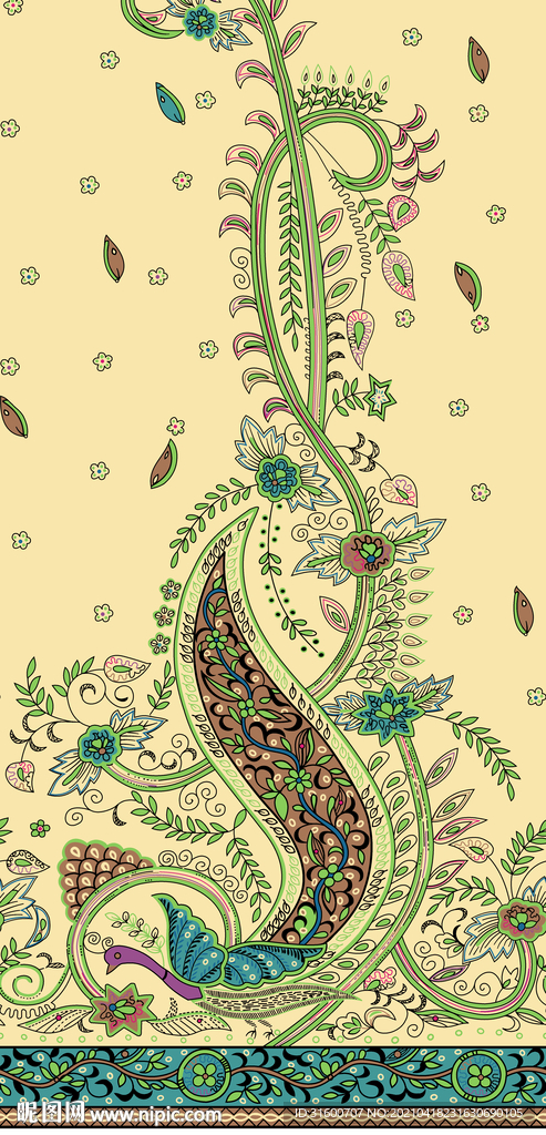 腰果定位花