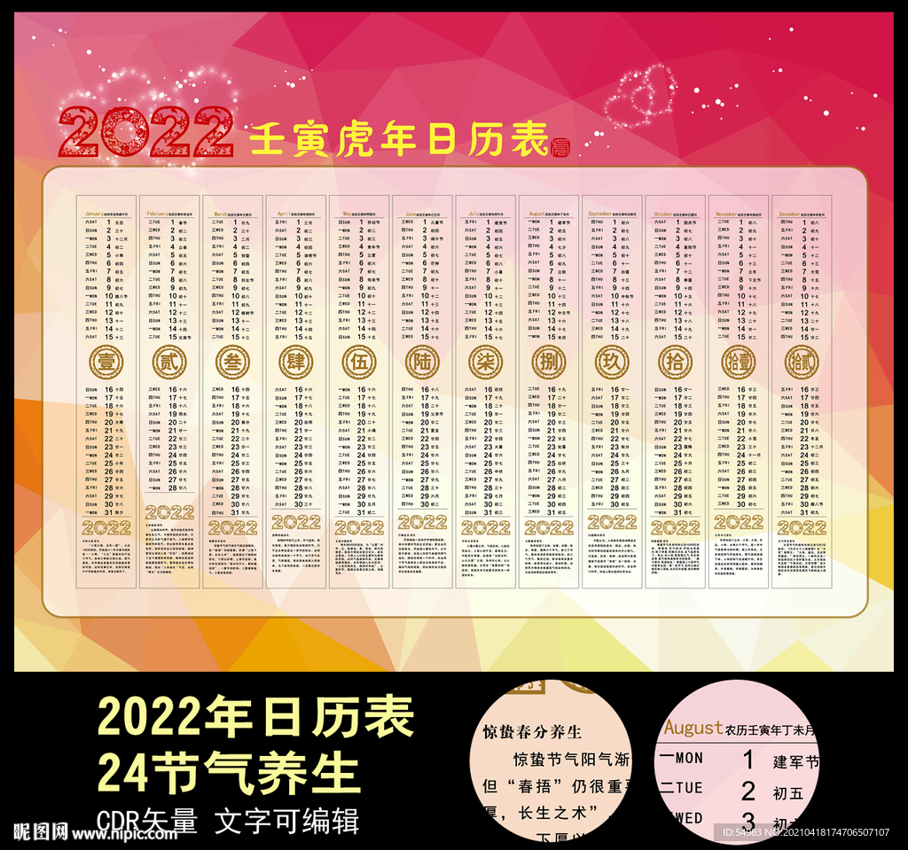 2022年历