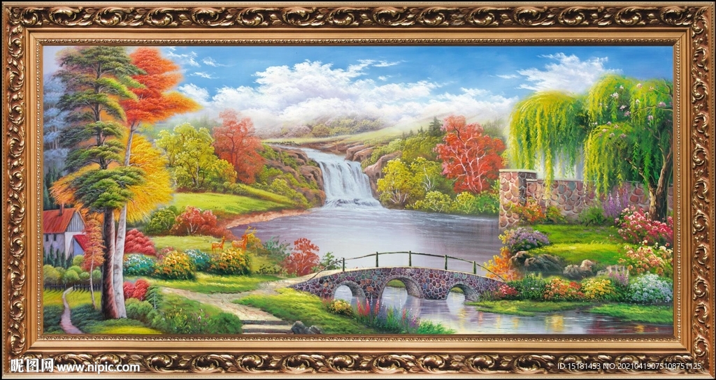 风景油画