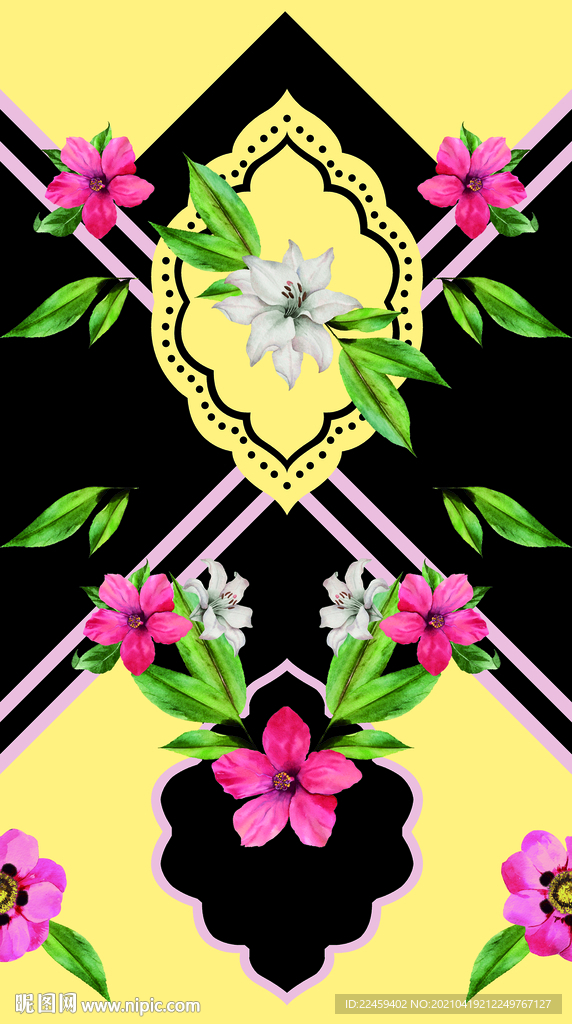 热带花