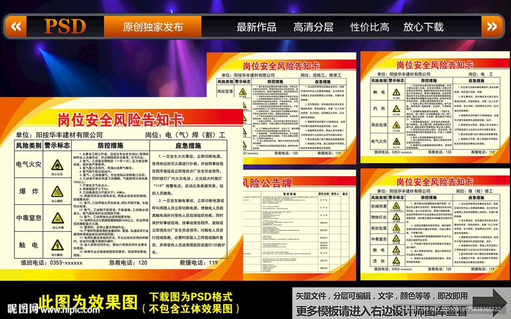 岗位安全风险告知