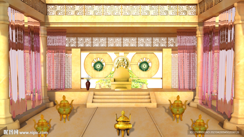 古代皇后娘娘后宫