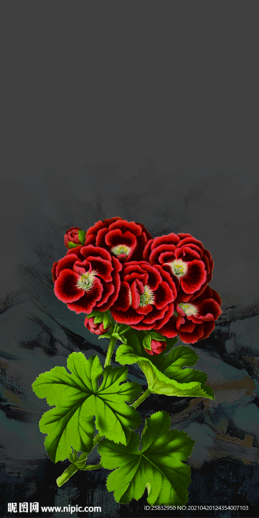 定位花