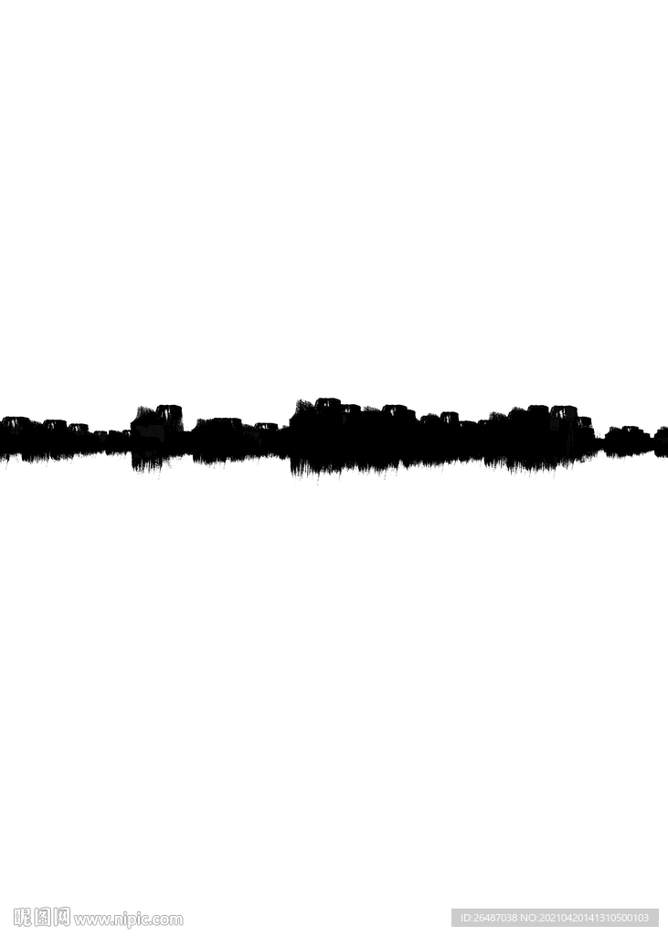 现代黑白艺术留白装饰画