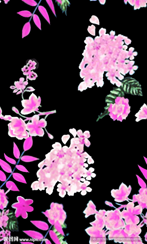大牌手绘花