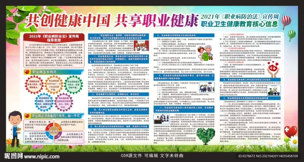 职业病防治法宣传周