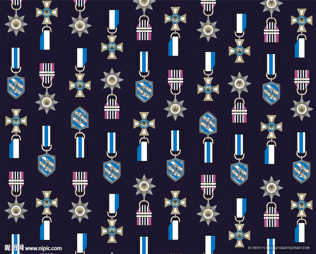 皇冠盾牌十字标志地毯服装