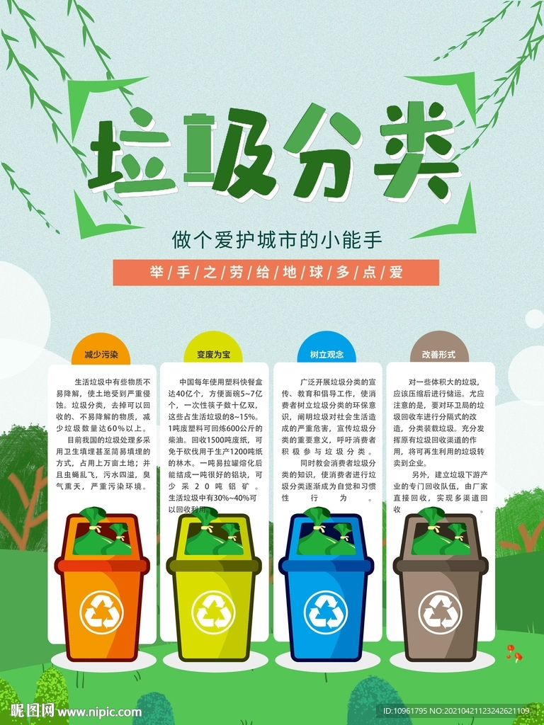 垃圾分类城市小能手