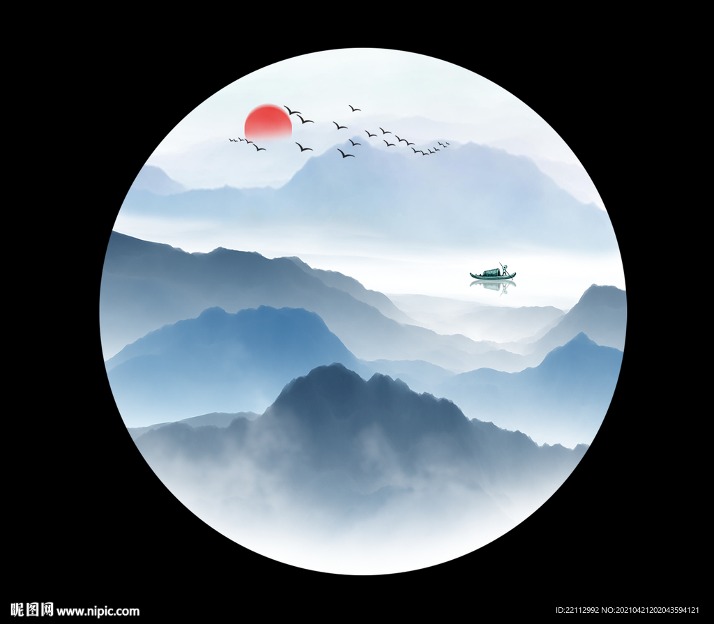 水墨山水