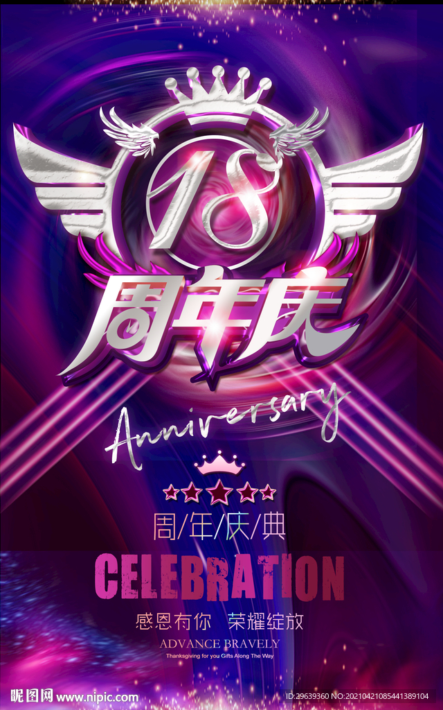 18周年