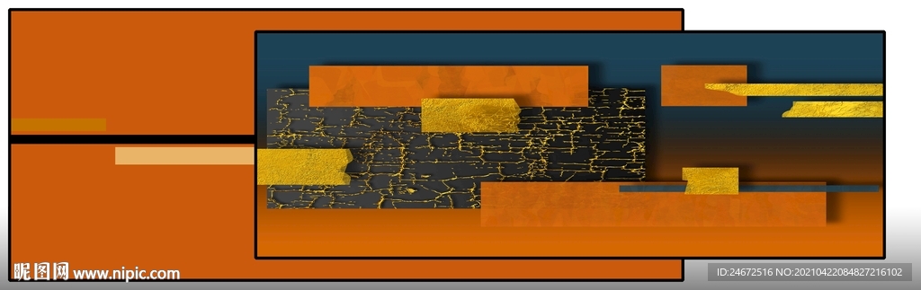 轻奢组合装饰画