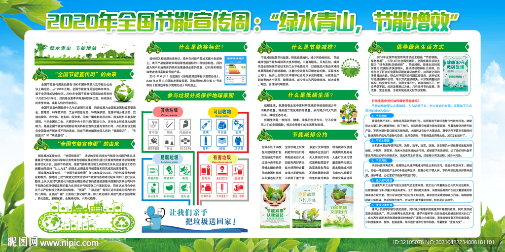 节能宣传海报
