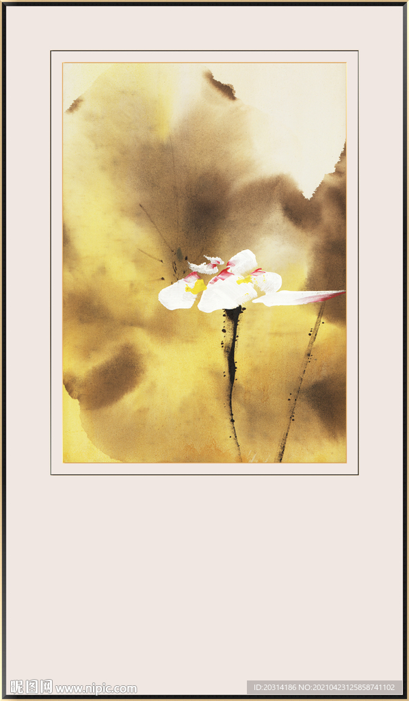 写意荷花