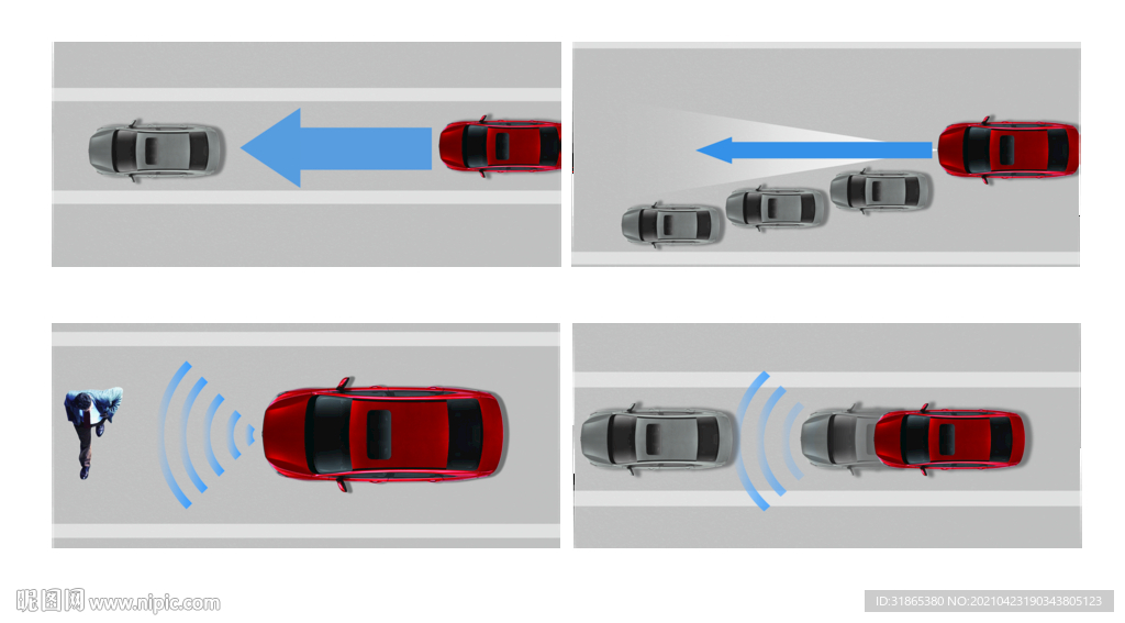 汽车 平行 型号 排队