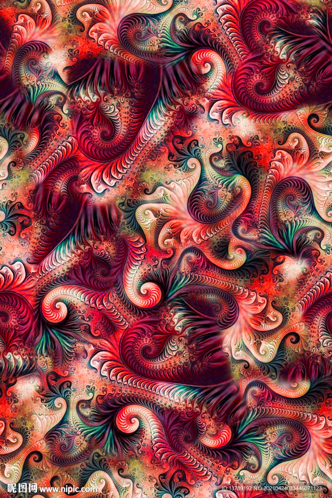 炫纹印花