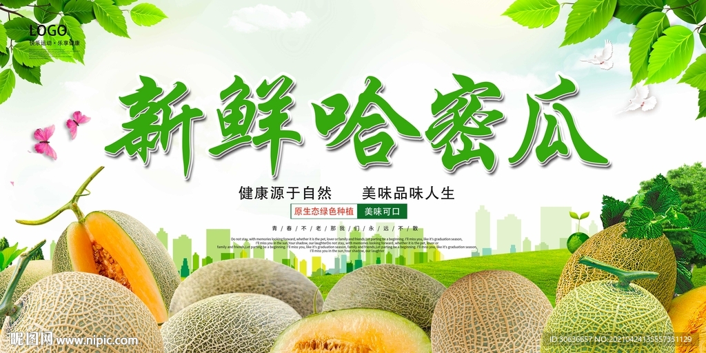新鲜哈密瓜