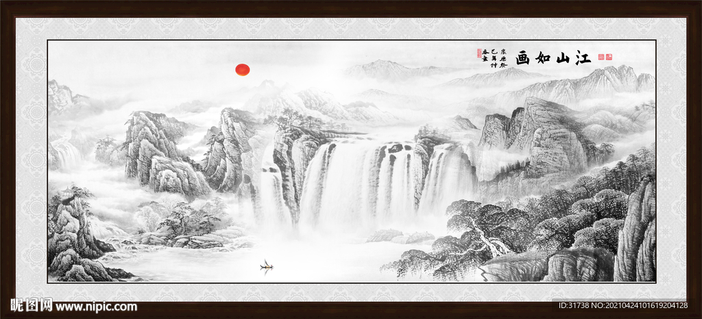 国画山水