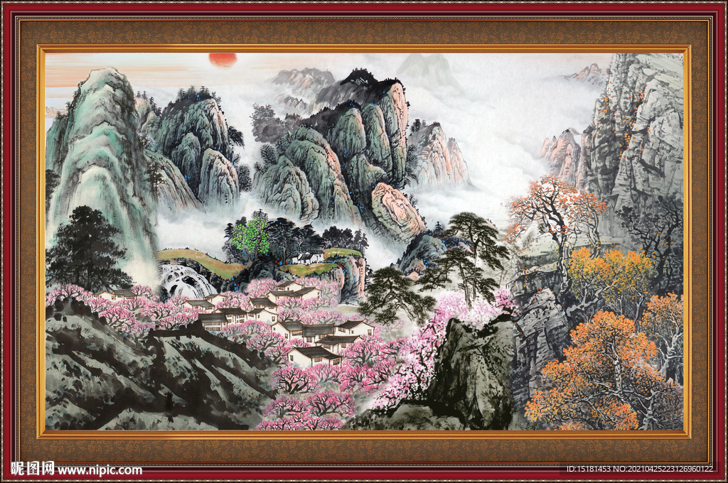 山水画 