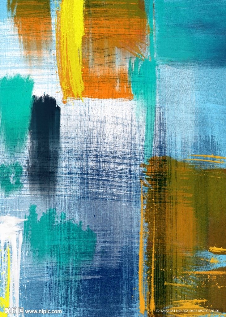 抽象艺术油画
