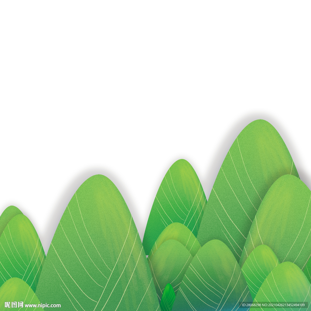 端午节粽子山脉元素