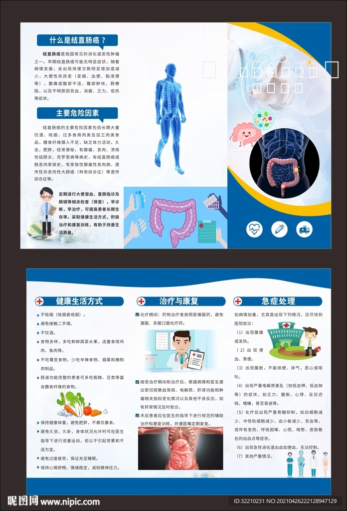 结直肠癌三折页
