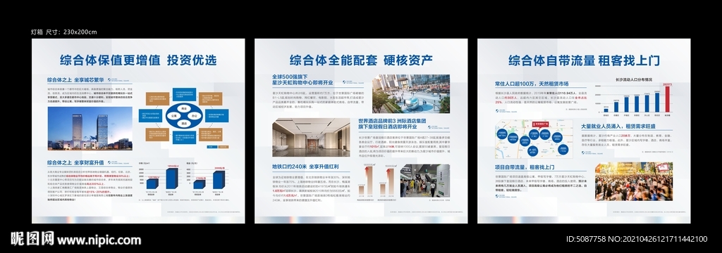 综合体灯箱