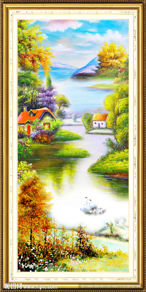 油画风景 