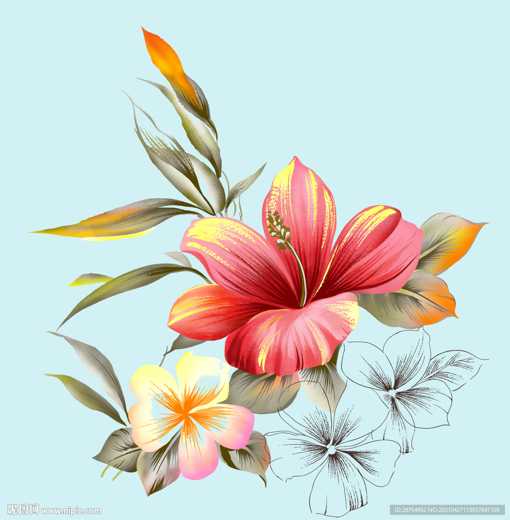 花