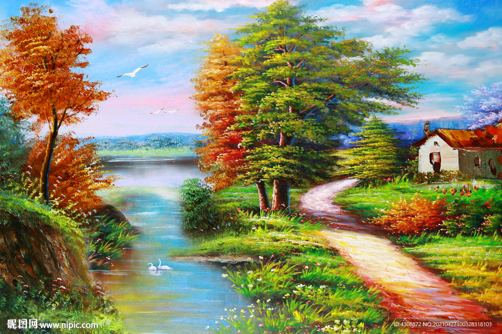 油画