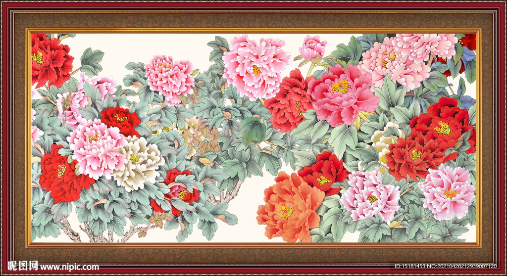 牡丹花开