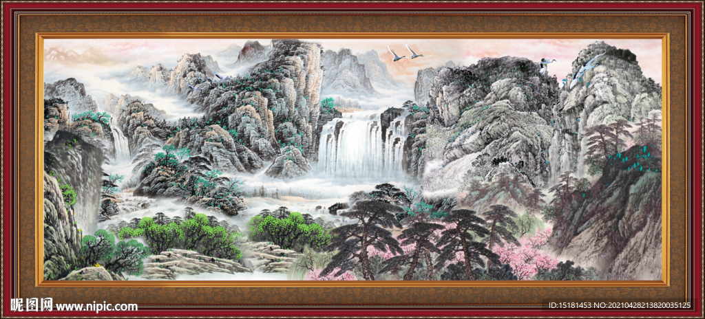 巨幅中国画