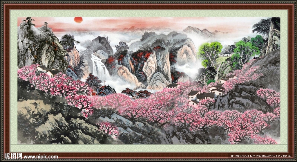 山水画 