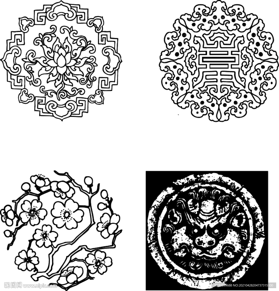 中国传统图案
