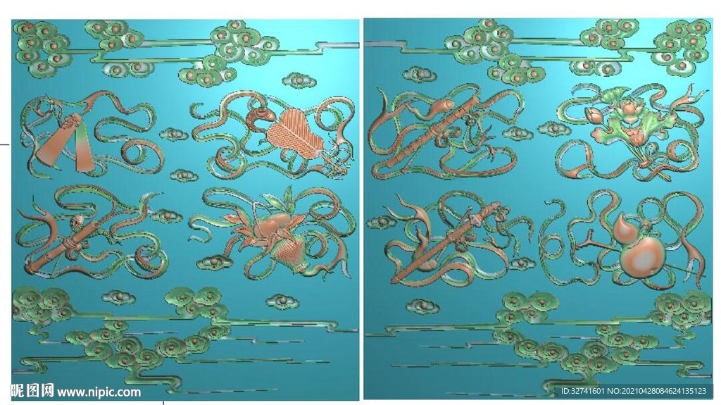 八宝小门