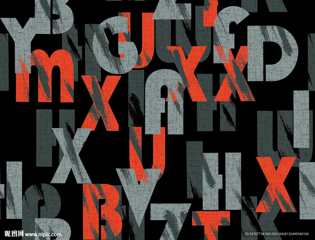 字母  迷彩  抽象