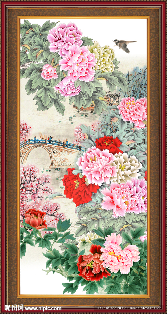牡丹花开富贵