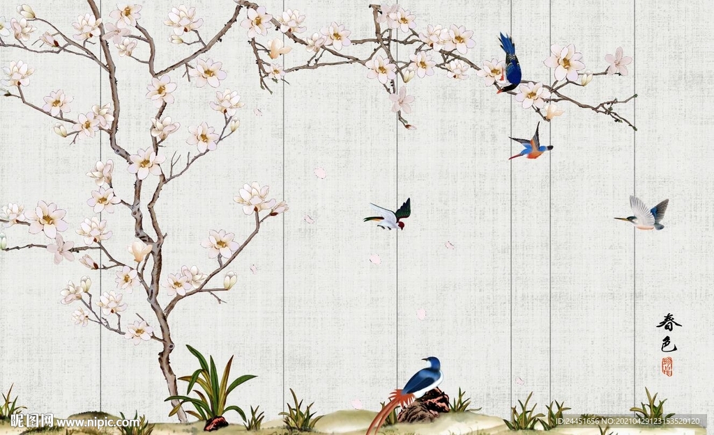 花鸟装饰画