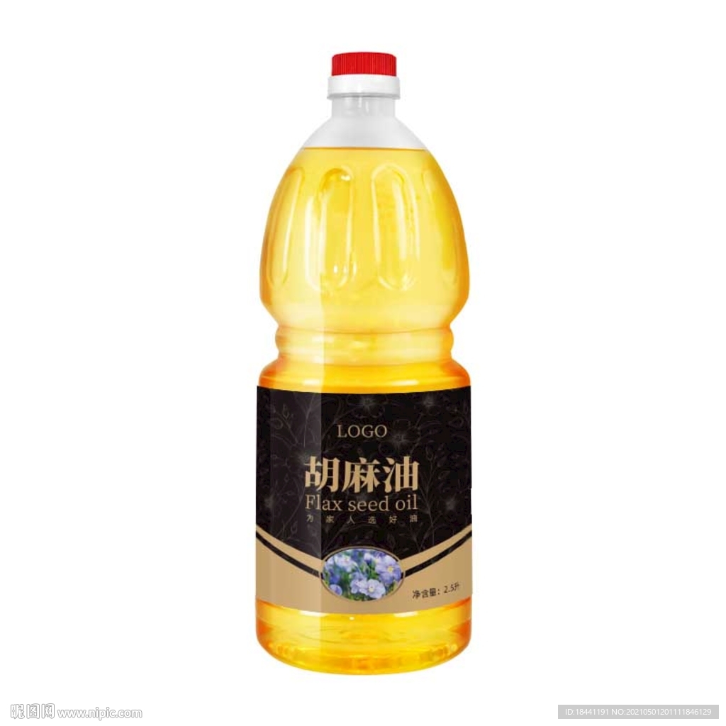 胡麻油瓶贴  上传是平面图 