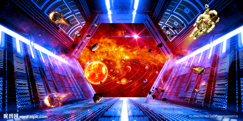 3D画立体画星球大战