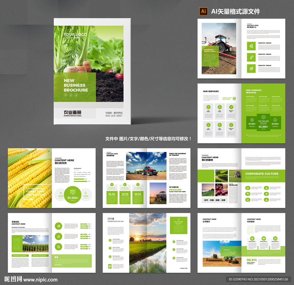 农业画册 农产品宣传册