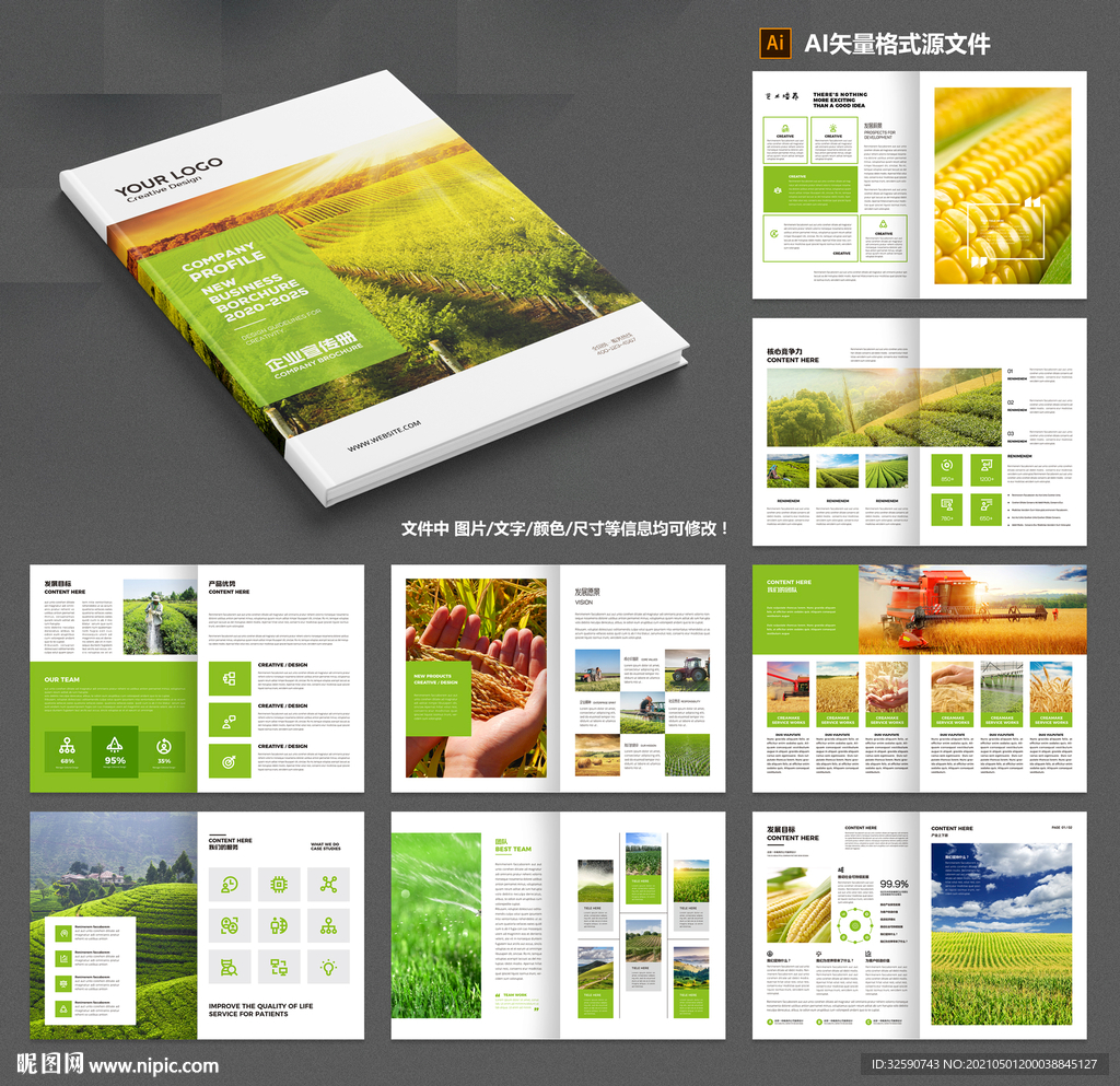 农业画册 农产品宣传册